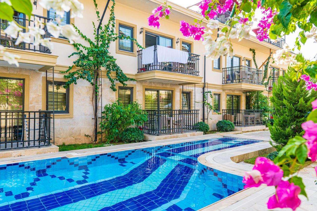 Yasam Park Apart Hotel - Fethiye Calis Beach Exterior foto