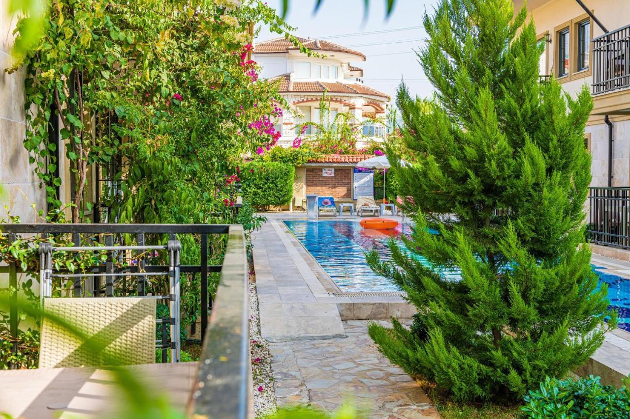 Yasam Park Apart Hotel - Fethiye Calis Beach Exterior foto