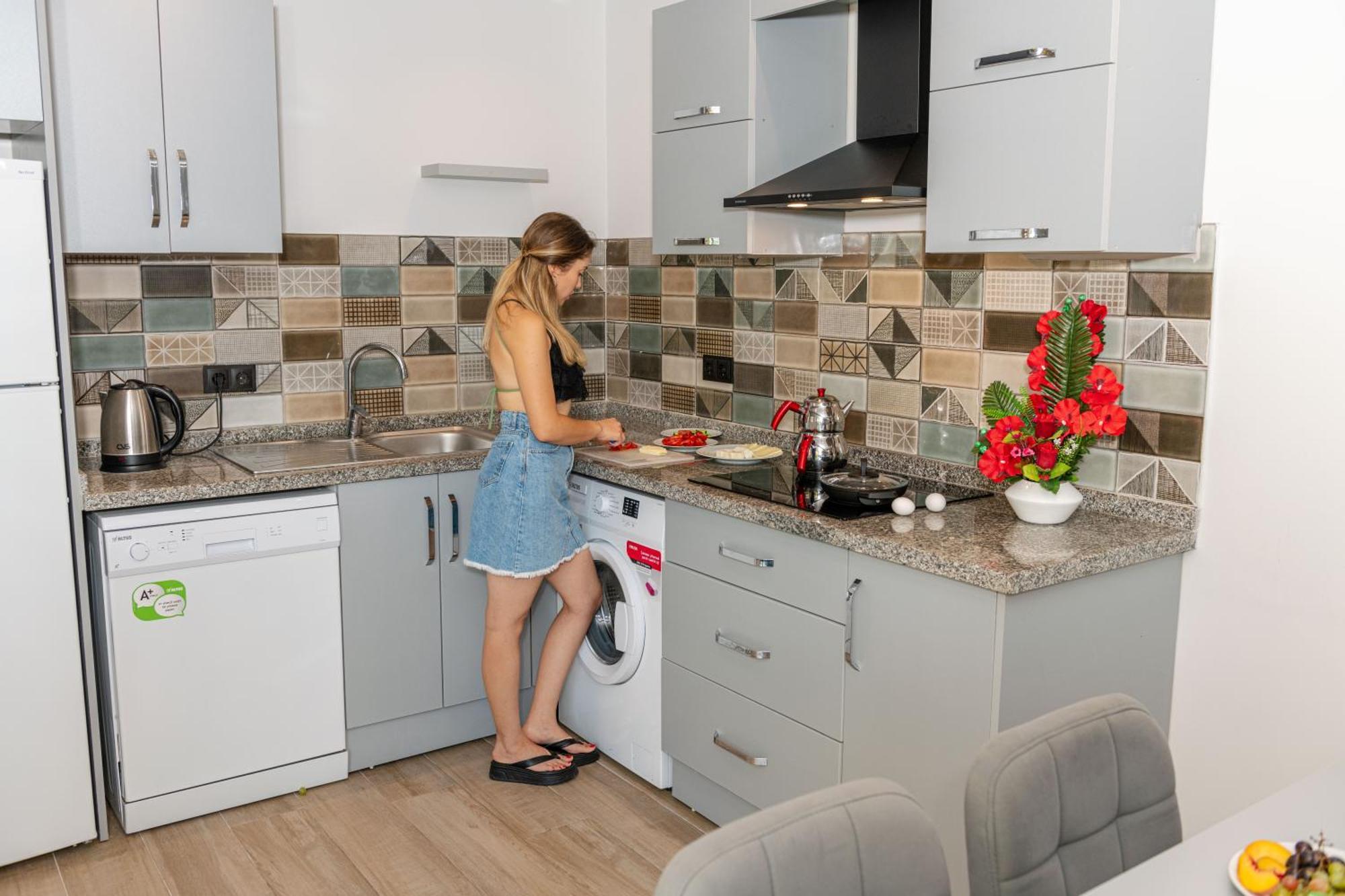 Yasam Park Apart Hotel - Fethiye Calis Beach Habitación foto